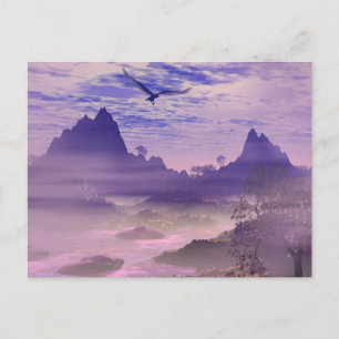 Cartão Postal Cartão-postal da águia solitário