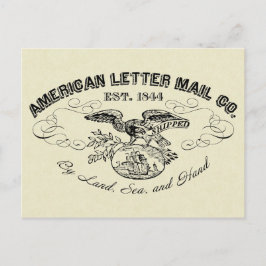 Cartão Postal Cartão-postal da American Letter Mail Company