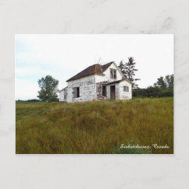 Cartão Postal Cartão-postal da Antiga Casa em Saskatchewan
