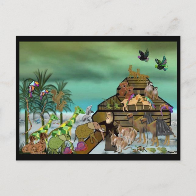 Cartão Postal Cartão-postal da Arca de Noah (Frente)