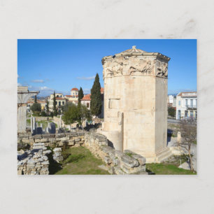 Cartão Postal Cartão-postal da Arquitetura Antiga de Atenas