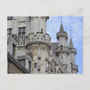 Cartão Postal Cartão-postal da Arquitetura de Bruxelas