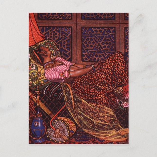 Cartão Postal Cartão-postal da Arte da Índia (Frente)