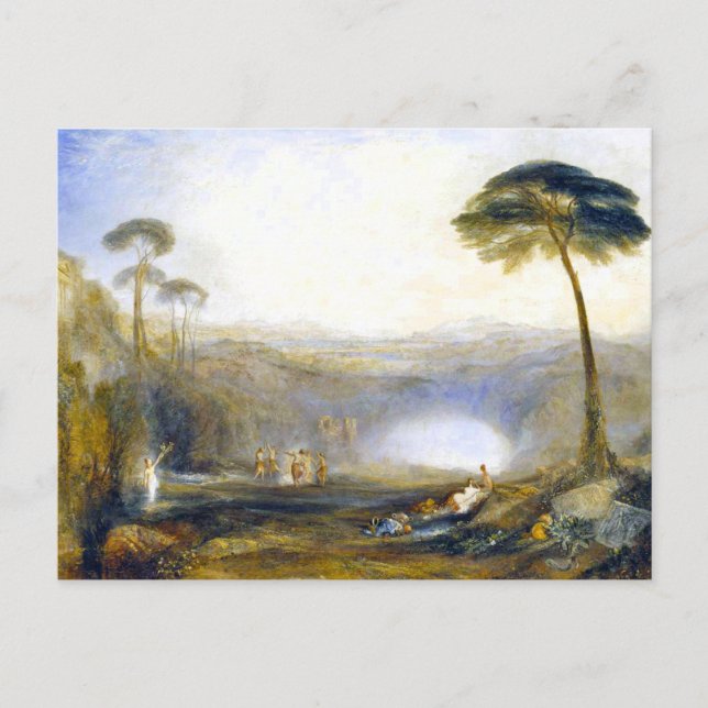 Cartão Postal Cartão-postal da Bough do JMW Turner (Frente)