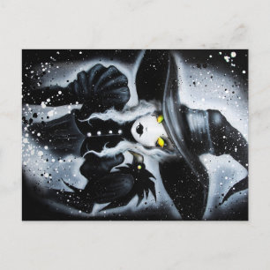 Cartão Postal Cartão-postal da Bruxa Branca