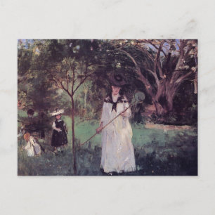 Cartão Postal Cartão-postal da Busca da Borboleta por Berthe Mor