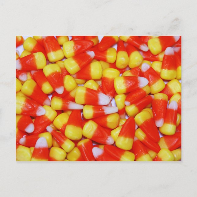 Cartão Postal Cartão-postal da Candy Corn (Frente)