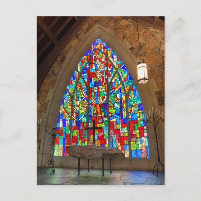 Cartão Postal Cartão-postal da Capela Memorial Ida Cason Callawa (Frente)