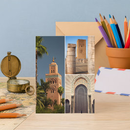 Cartão Postal Cartão-postal da Captivação da Arquitetura Medina 