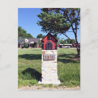 Cartão Postal Cartão-postal da Casa Vermelha