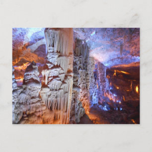 Cartão Postal Cartão-postal da Caverna Stalagmite