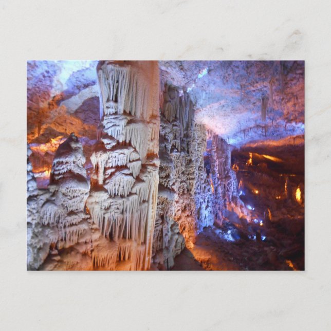 Cartão Postal Cartão-postal da Caverna Stalagmite (Frente)