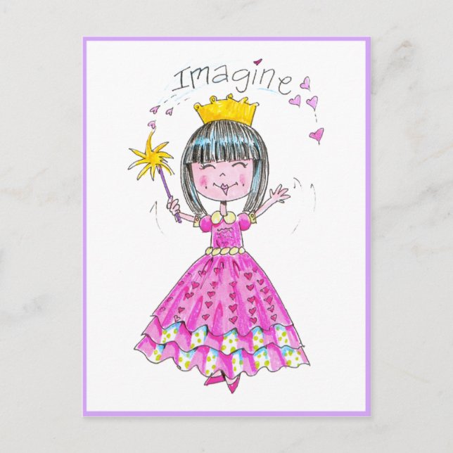 Cartão Postal Cartão-postal da China Girl (Frente)