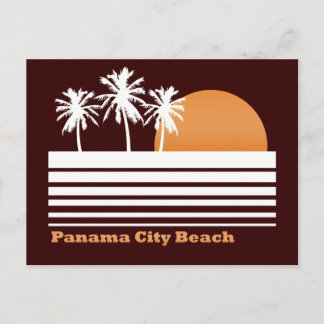 Cartão Postal Cartão-postal da cidade de Panamá retrô