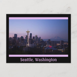 Cartão Postal Cartão-postal da Cidade de Seattle Washington