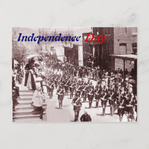 Cartão Postal Cartão-postal da Cidade de Virgínia do mês de julh