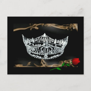 Cartão Postal Cartão-postal da Coroa Pageante