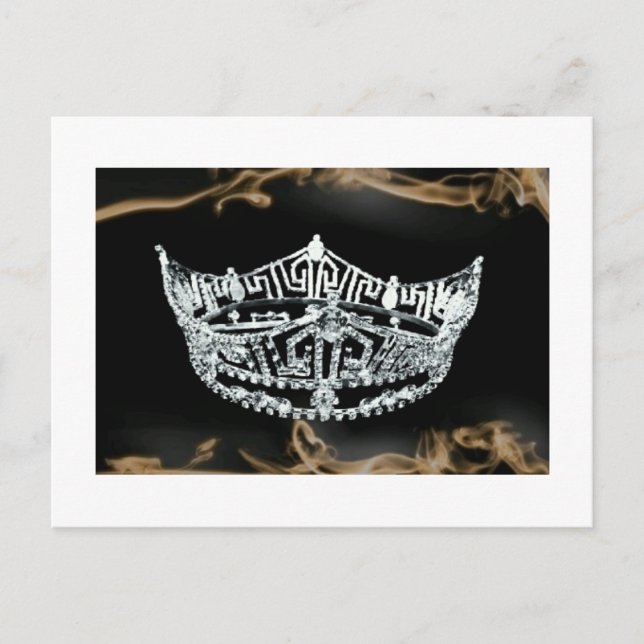 Cartão Postal Cartão-postal da Coroa Pageante (Frente)
