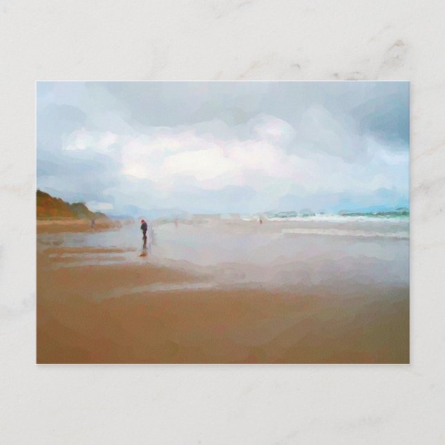 Cartão Postal Cartão-postal da Costa do Oregon (Frente)