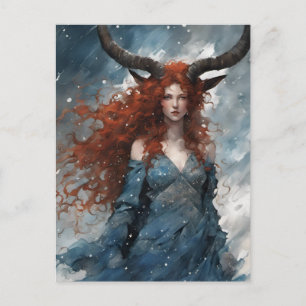 Cartão Postal Cartão-postal da Deusa
