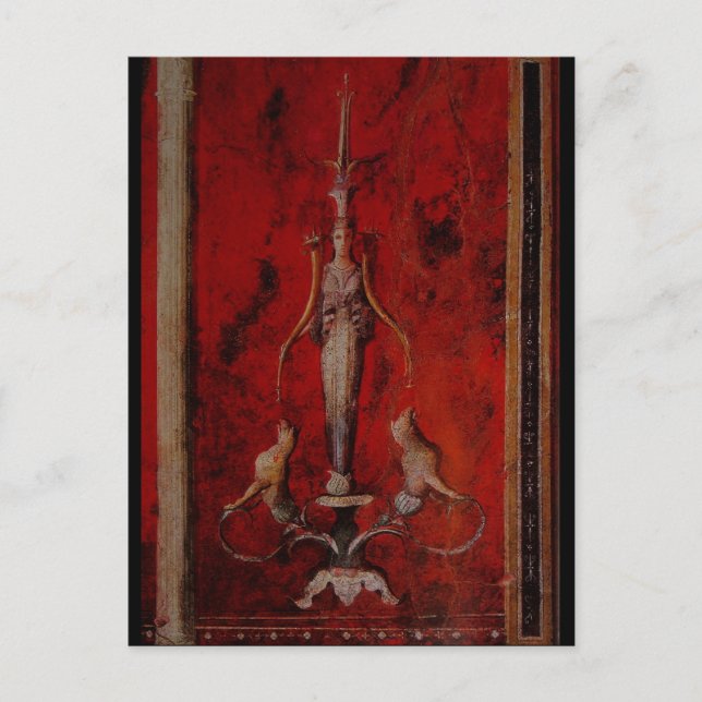 Cartão Postal Cartão-postal da Deusa Antiga (Frente)