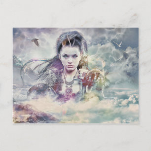Cartão Postal Cartão-postal da Deusa da Mitologia
