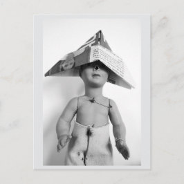 Cartão Postal Cartão-postal da Doll Vintage