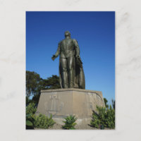 Cartão-postal da Estátua Cristóvão Colombo