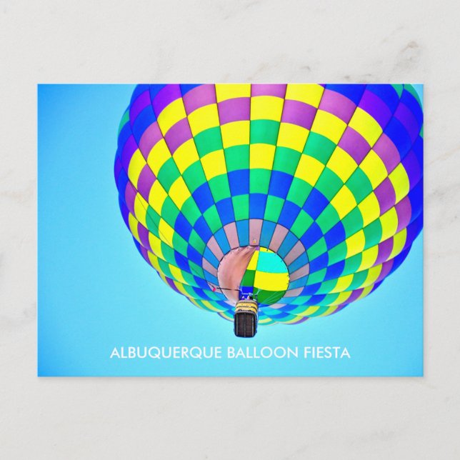 CARTÃO POSTAL CARTÃO-POSTAL DA FESTA DOS BALÕES DE ALBUQUERQUE (Frente)