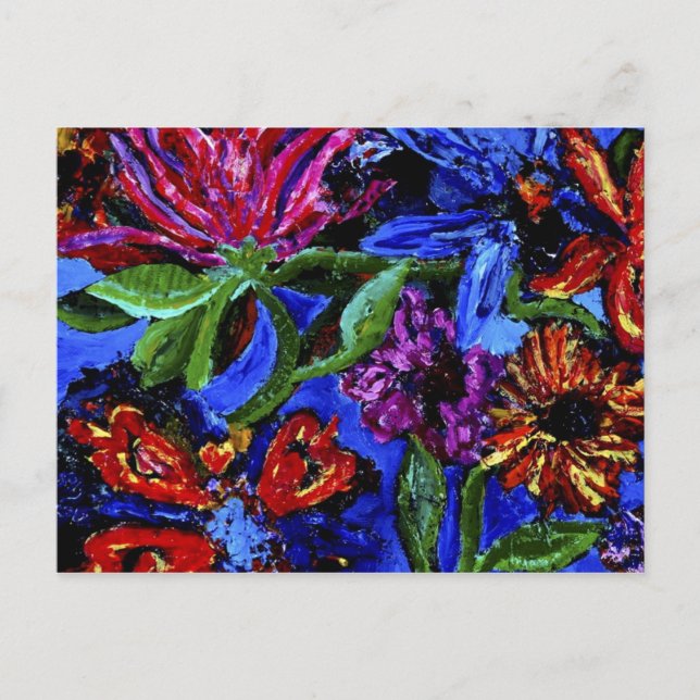 Cartão Postal Cartão-postal da Flora Fantástica (Frente)