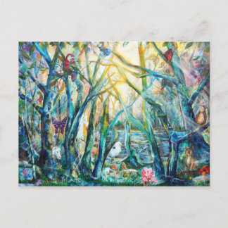 Cartão Postal Cartão-postal da Floresta da Vida