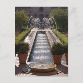 Cartão Postal Cartão-postal da fonte Alhambra