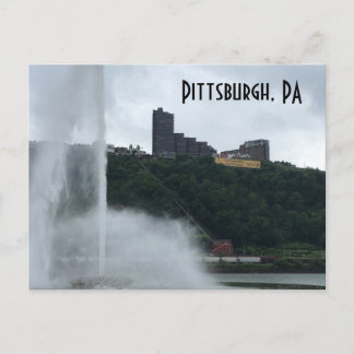 Cartão Postal Cartão-postal da fonte PA, Pittsburgh