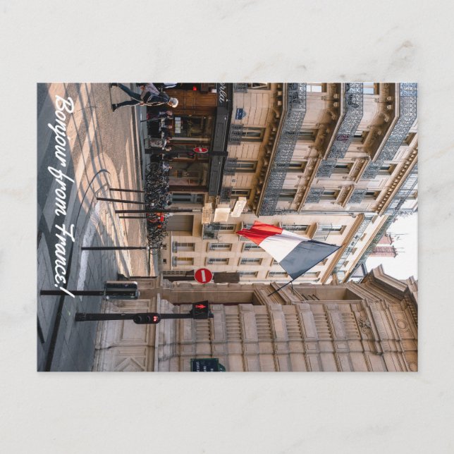 Cartão Postal Cartão-postal da França (Frente)