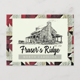 Cartão Postal Cartão-postal da Fraser para a Homestead Quilt