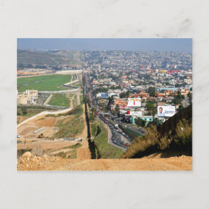 Cartão Postal Cartão-postal da Fronteira México-EUA