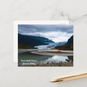 Cartão Postal Cartão-postal da Geleira Mendenhall, Juneau, Alasc