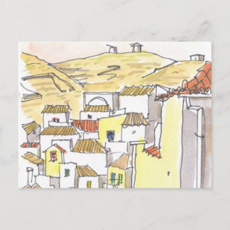 Cartão Postal Cartão-postal da Grécia Kythnos