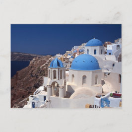 Cartão Postal Cartão-postal da Grécia Santorini