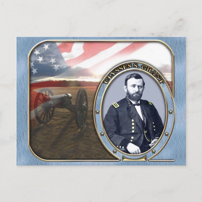 Cartão Postal Cartão-postal da Guerra Civil Americana (Frente)