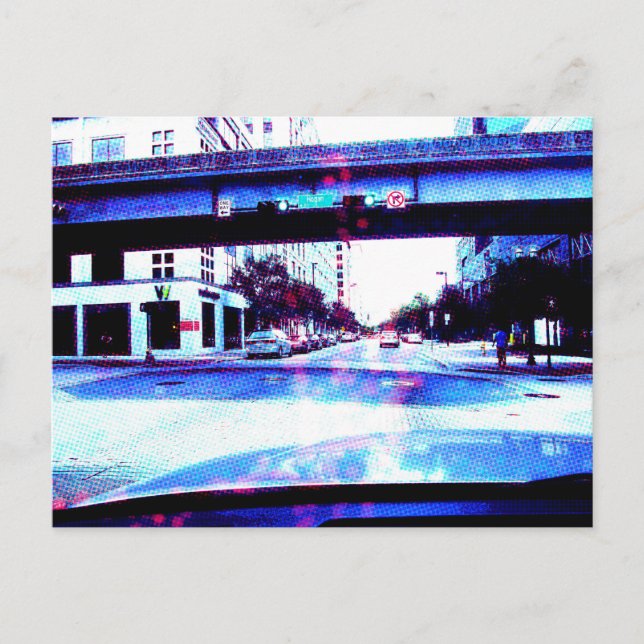 Cartão Postal Cartão-postal da Hogan Street (Frente)