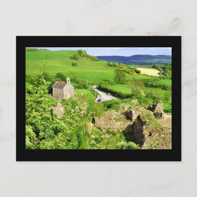 Cartão Postal Cartão-postal da Igreja do Vale Verde (Frente)