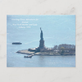 Cartão Postal Cartão-postal da Lady Liberty AFA
