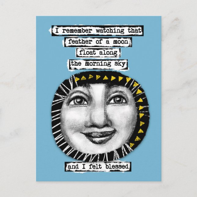 Cartão Postal Cartão-Postal Da Lua (Frente)