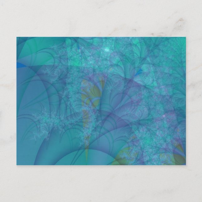 Cartão Postal Cartão-postal da Lua Azul (Frente)