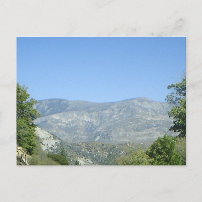 Cartão Postal Cartão-postal da Montanha! (Frente)