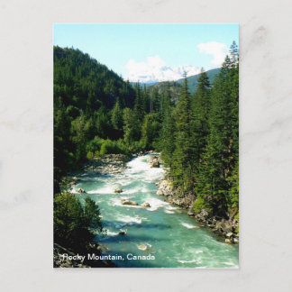 Cartão Postal Cartão-postal da montanha Rocky canadense
