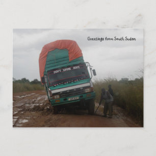 Cartão Postal Cartão-postal da Muddy Road
