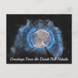 Cartão Postal Cartão-postal da Nebula do Dumb Bell