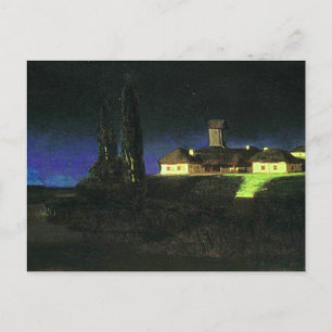 Cartão Postal Cartão-postal da noite ucraniana Arkhyp Kuindzhi